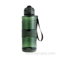 Custom transparent leak-proof sports gym water bottle